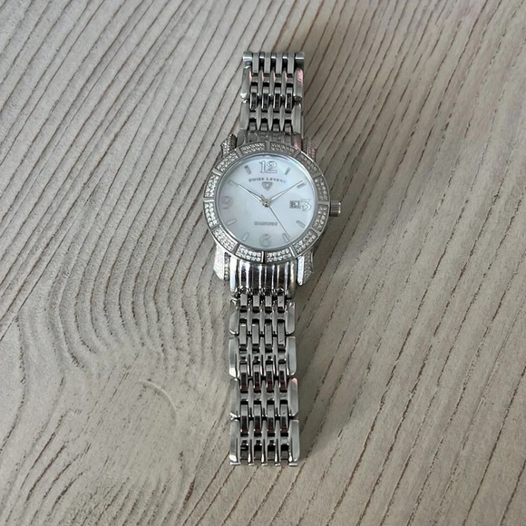 Swiss Legend Diamonds Swiss Movement Stainless Steel Sapphire Crystal Watch - Picture 6 of 10